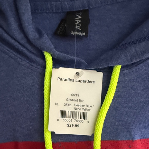 NWT UNISEX Soft Blue Idaho USA Hoodie - Picture 2 of 4